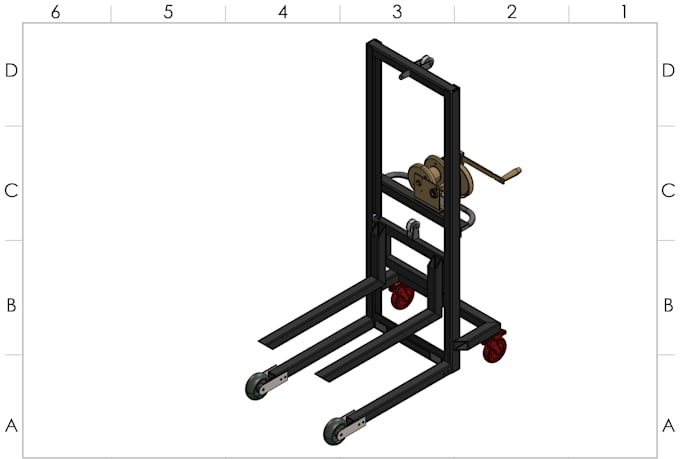 design industrial machines in solidworks